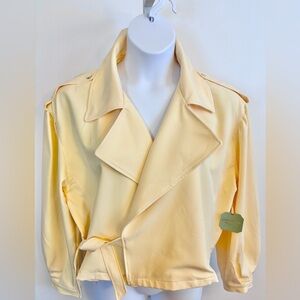 Ryegrass Yellow Moto Jacket XL